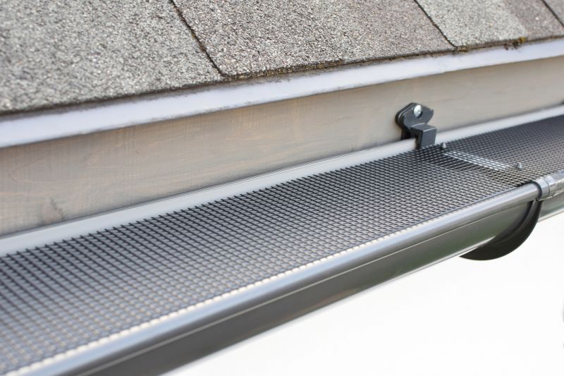Gutter Cover on Residential Roof